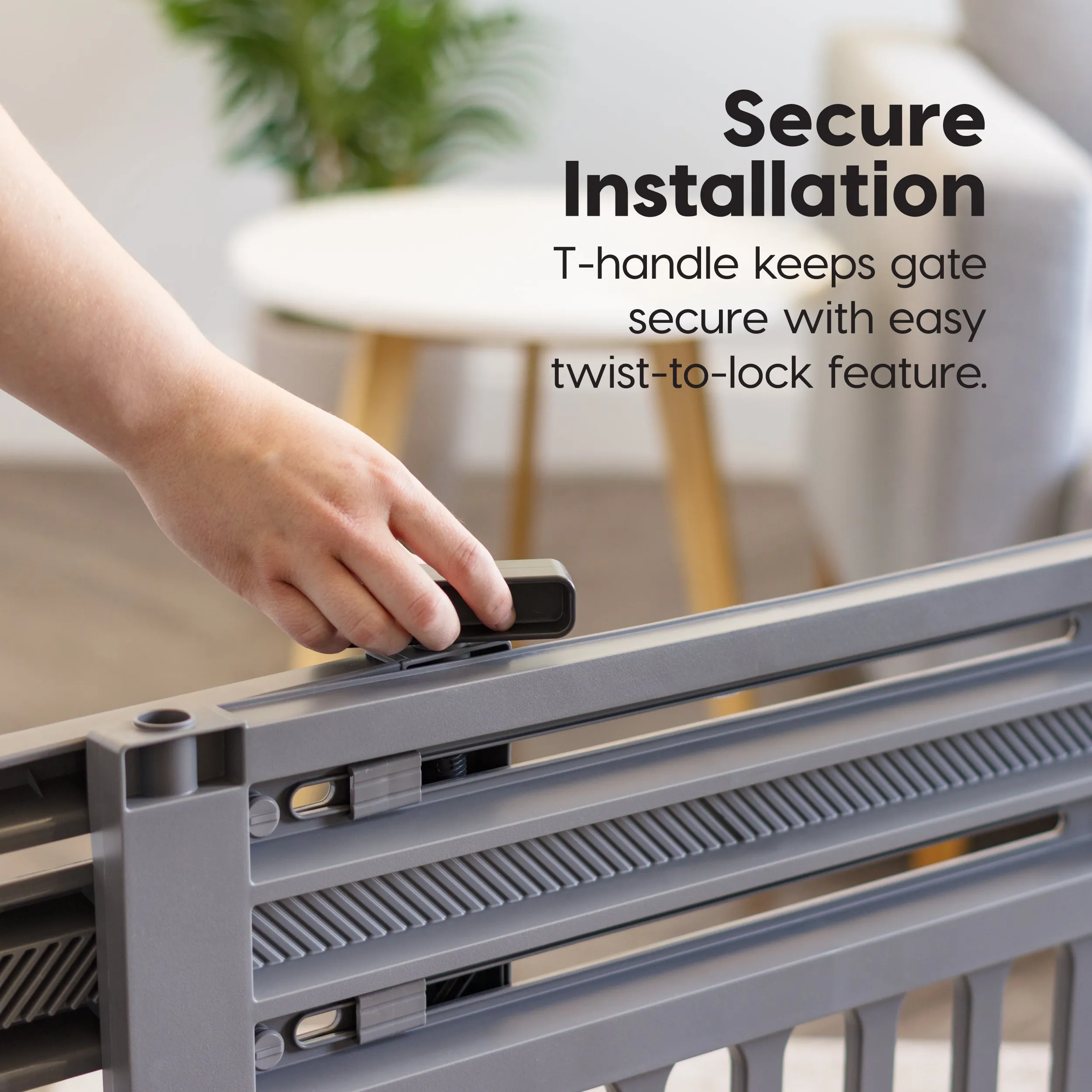 24"-39" Portable Expandable Pet Gate