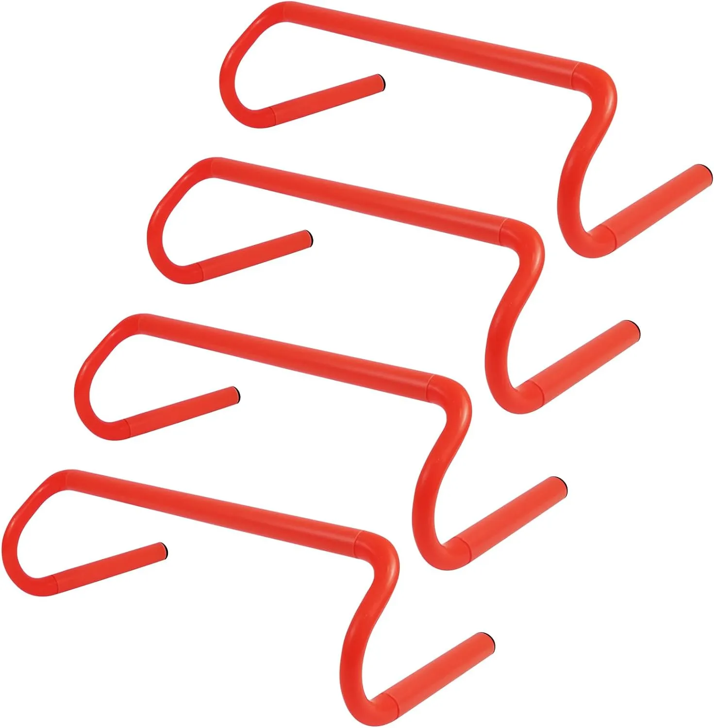 6" Agility Training Speed Hurdles, Agility Plyometric and All Purpose Speed Training Hurdle Equipment for Athletes, Soccer, Basketball