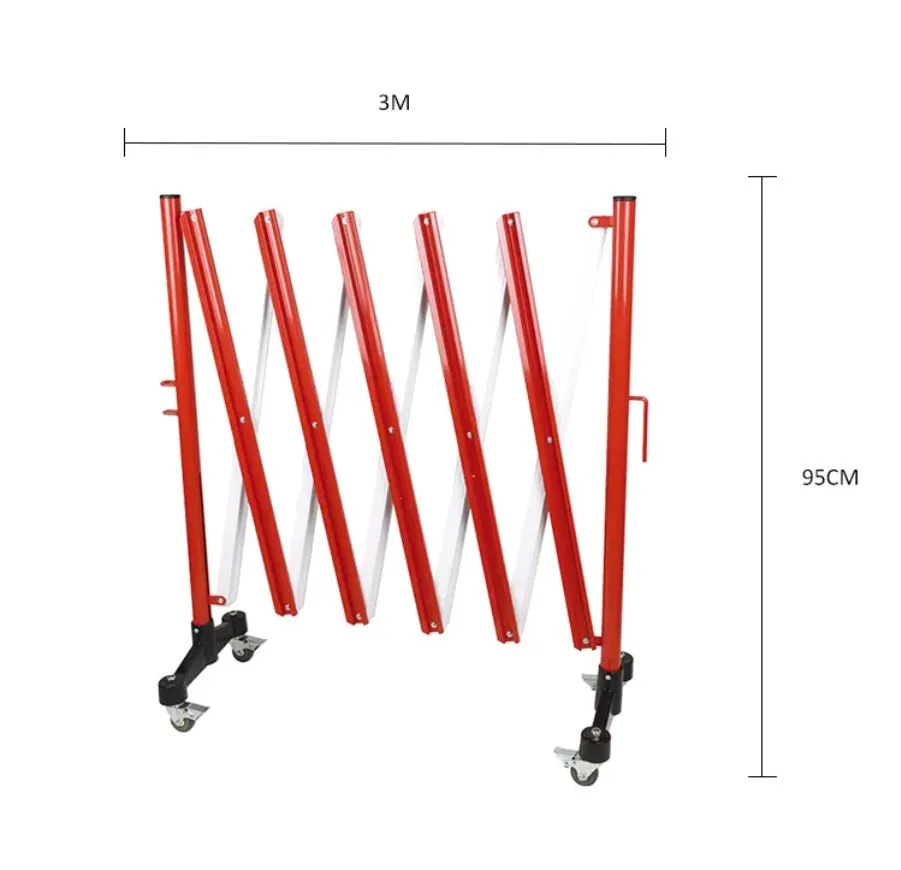 AIKO Steel Expandable Barricade with Wheel | Model : GATE-7615-