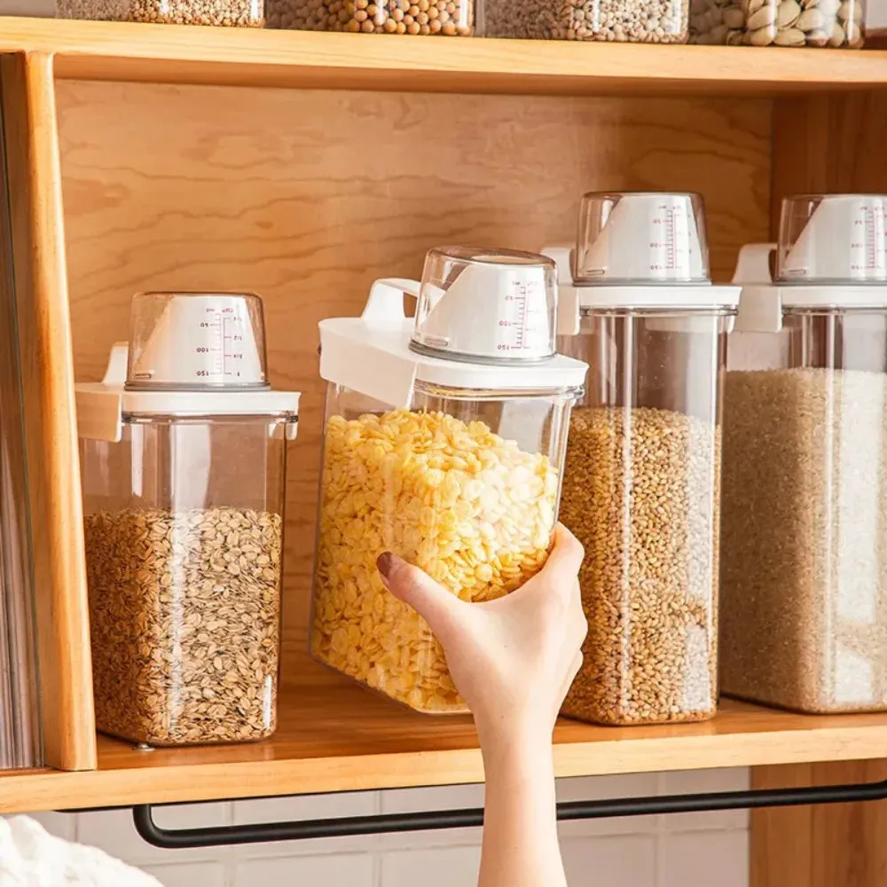 Airtight Laundry Detergent Storage Container Jar