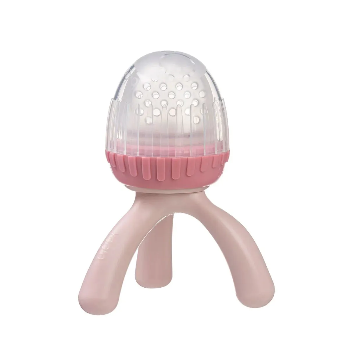 B. Box Silicone Fresh Food Feeder - Tripod Design