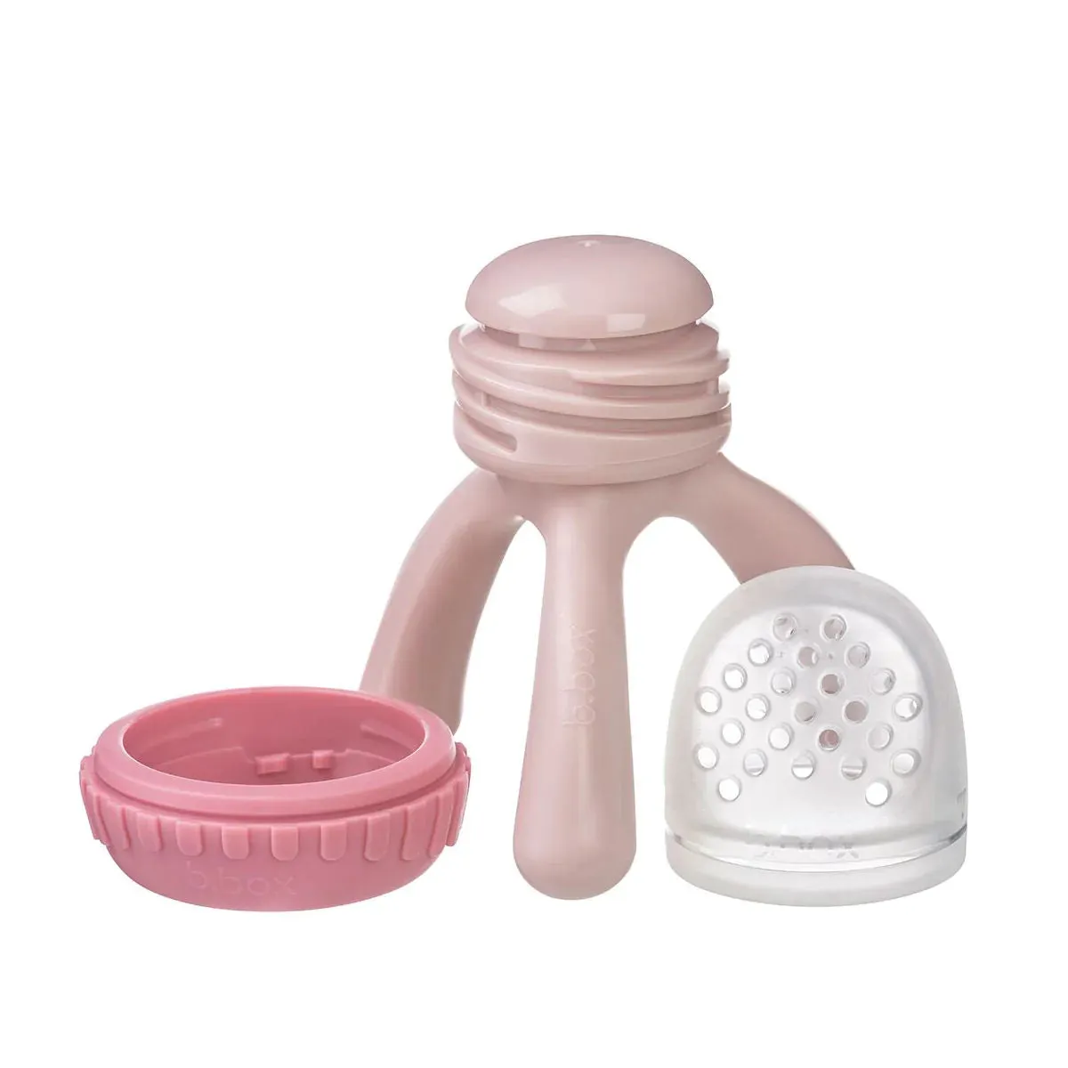 B. Box Silicone Fresh Food Feeder - Tripod Design
