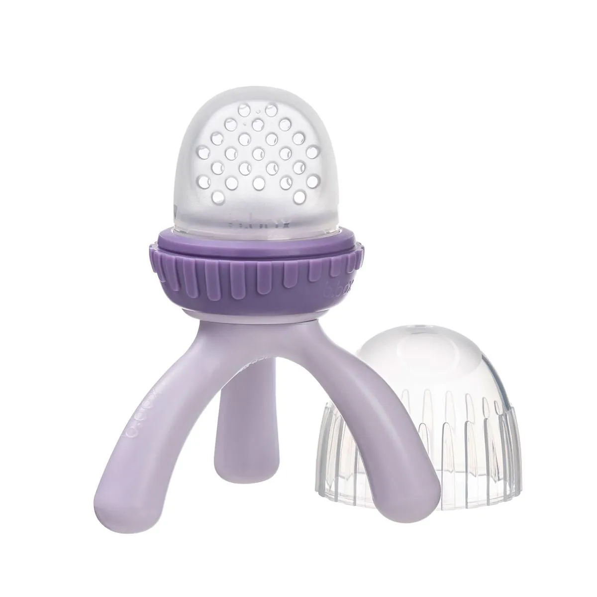 B. Box Silicone Fresh Food Feeder - Tripod Design