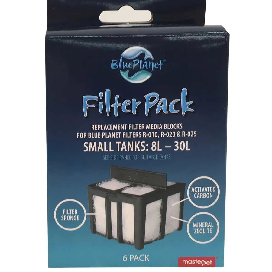Blue Planet Filter Media - M - 3 Pack
