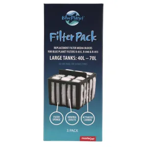 Blue Planet Filter Media - M - 3 Pack