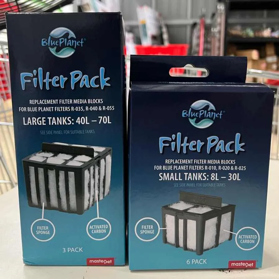 Blue Planet Filter Media - S- 6 Pack