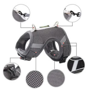 Breathable Dog Pet Harness & Lead