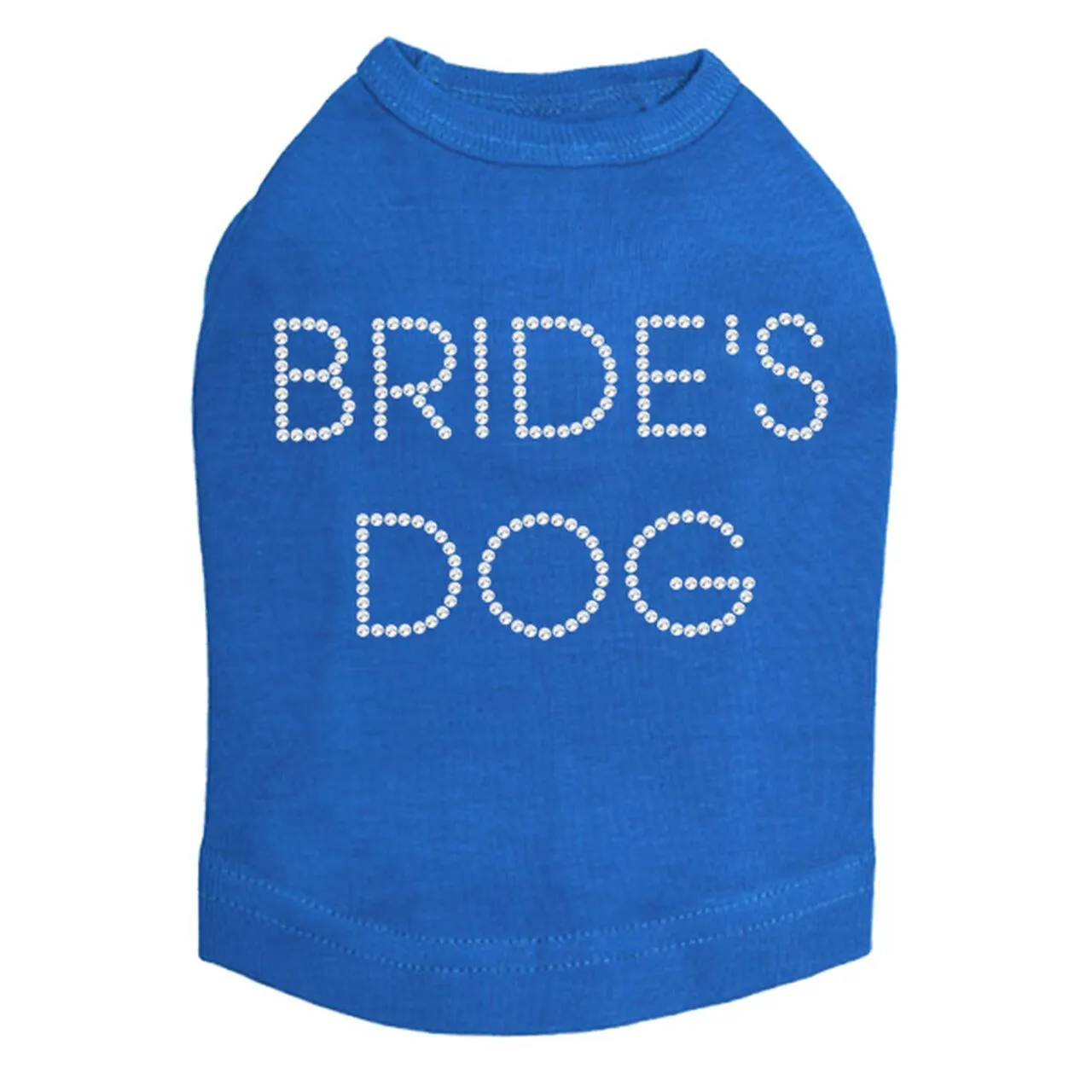Bride's Dog Rhinestone Tank - Many Colors