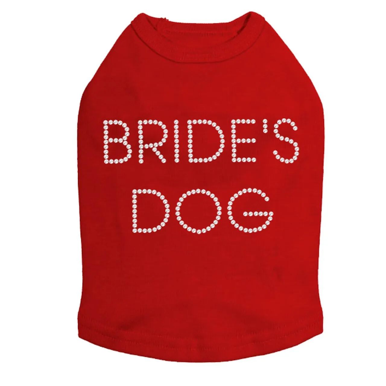 Bride's Dog Rhinestone Tank - Many Colors