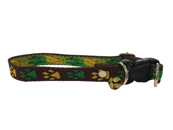 Colourful Nylon Dog Collar for Medium Breeds