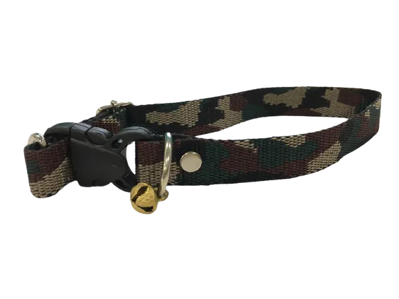 Colourful Nylon Dog Collar for Medium Breeds