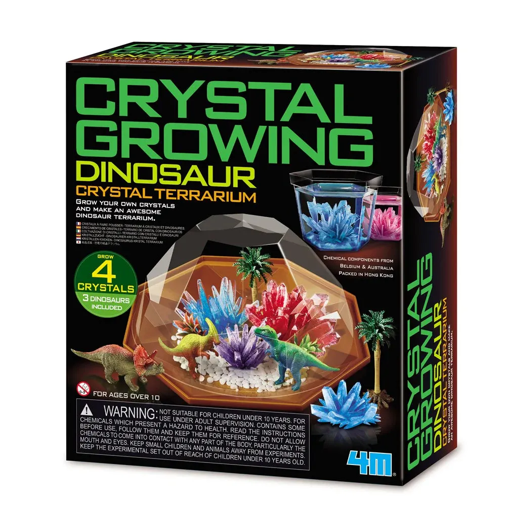 Dinosaur Crystal Terrarium
