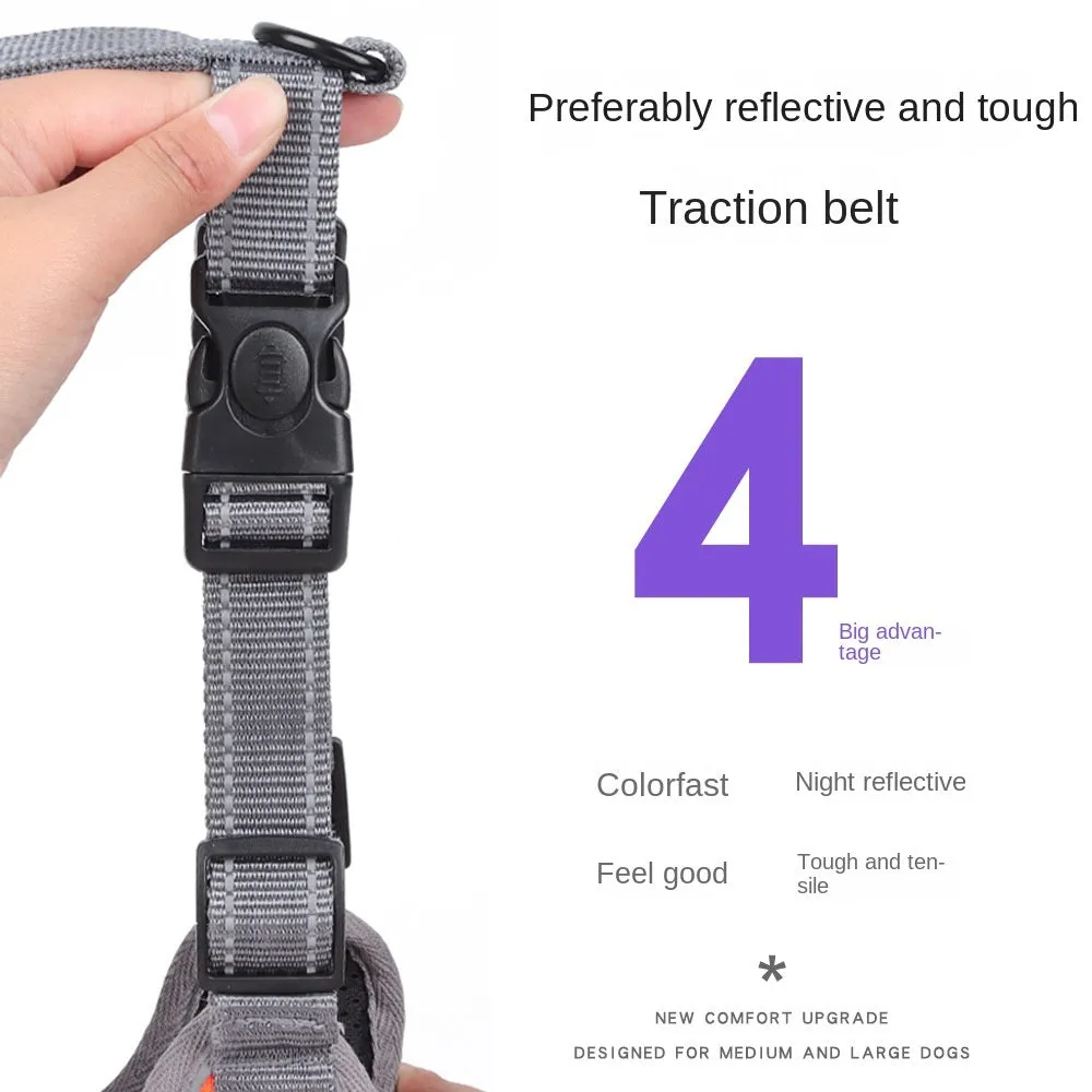 Dog Harness Light-Weight Breathable Reflective Mesh