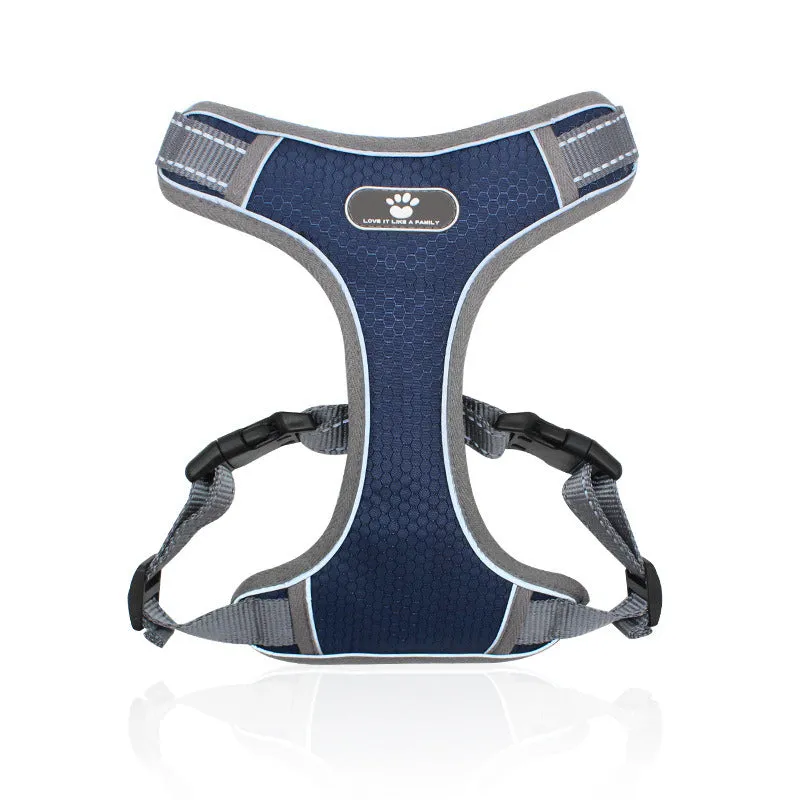 Dog Harness Light-Weight Breathable Reflective Mesh