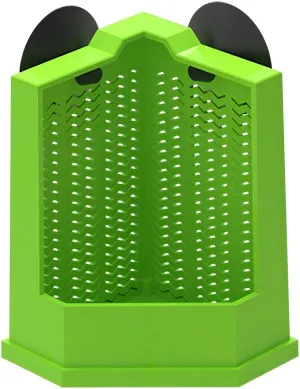 DONGKER Bearded Dragon Feeder,Anti-Escape Lizard Corner Terrarium Bowl with Suction Cups for Lizard Bearded Dragon Gecko Frog