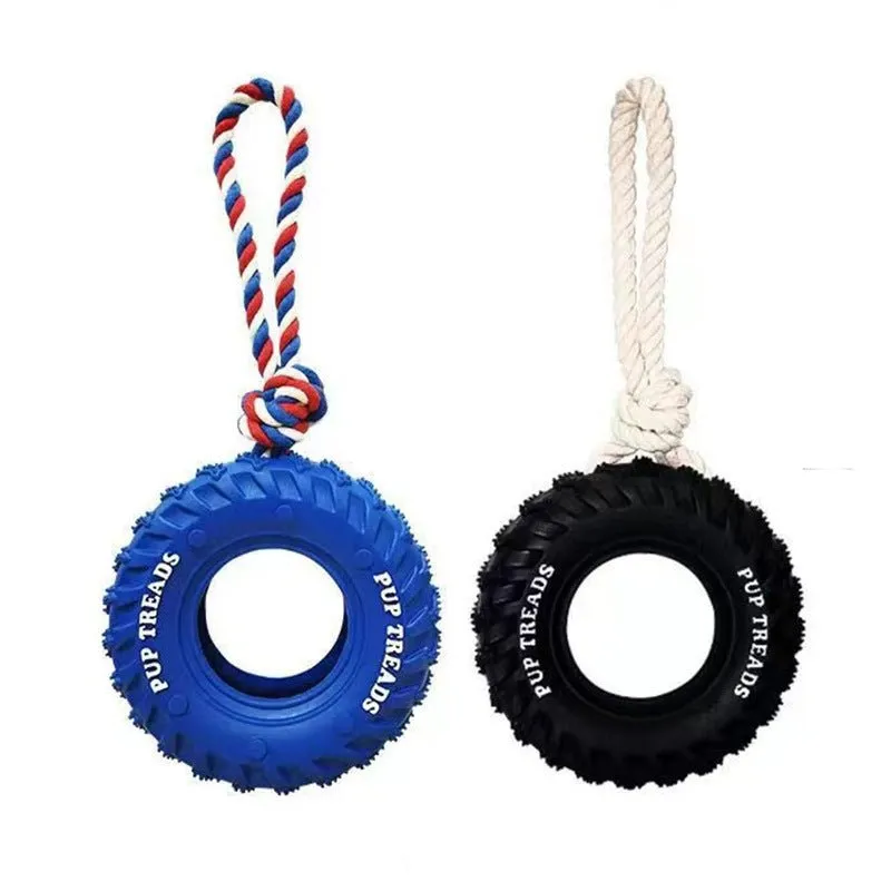 Durable Food Dispensing Teeth Cleaning Dog Chew Toy For Large Aggressive Chewers