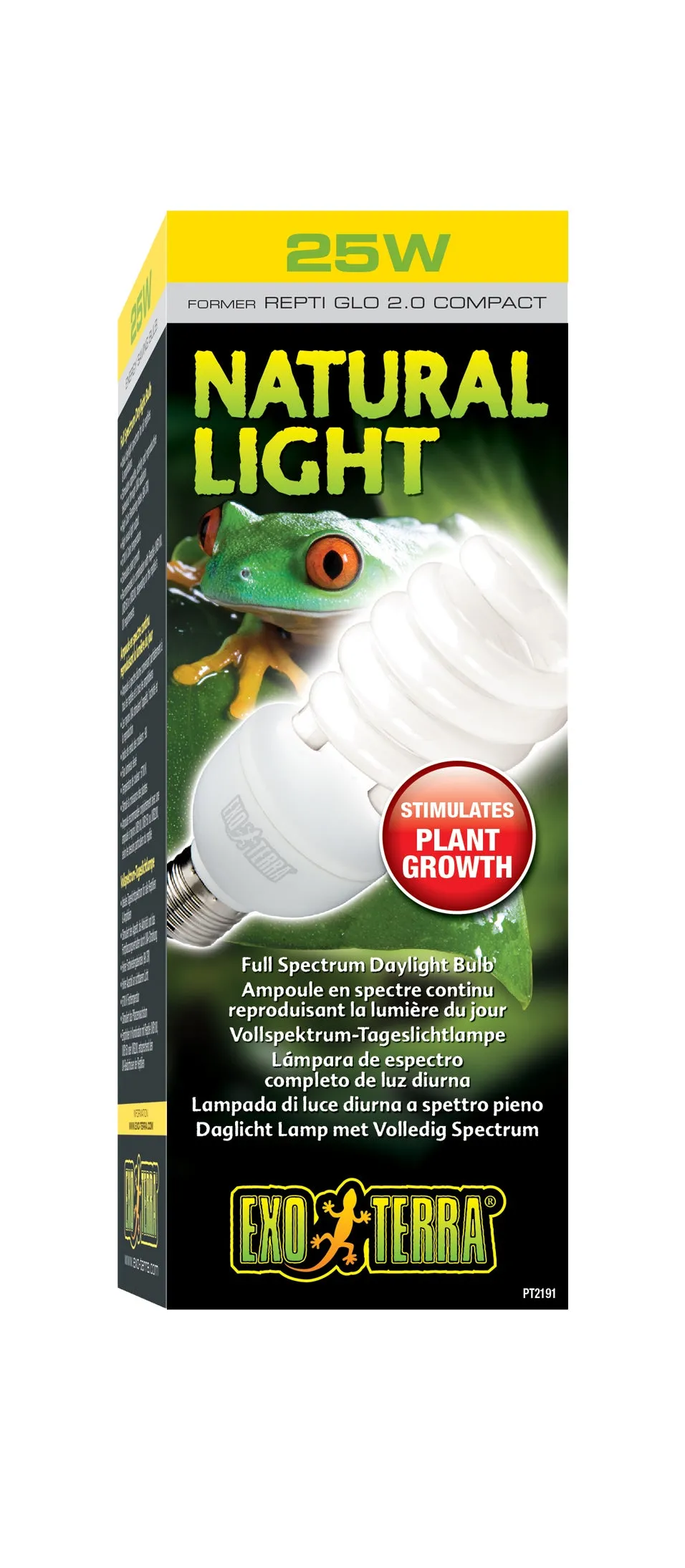 Exo Terra - Natural Light Repti Glo 2.0 Compact Fluorescent (25w)