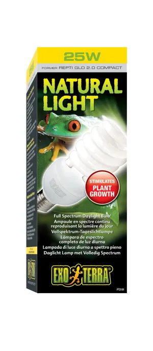 Exo Terra - Natural Light Repti Glo 2.0 Compact Fluorescent (25w)