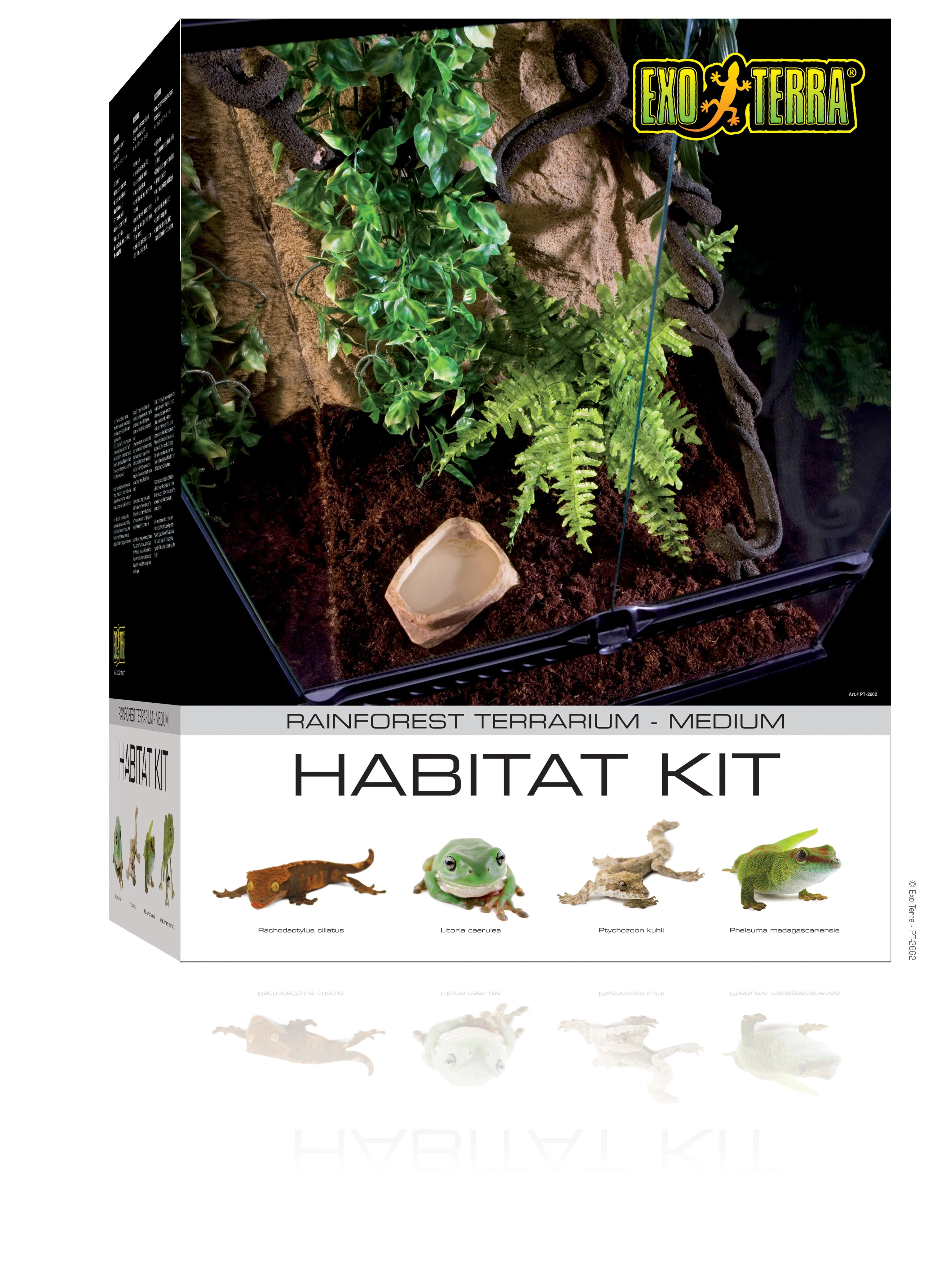 Exo Terra - Rainforest Terrarium Habitat Kit (45 x 45 x 60cm)
