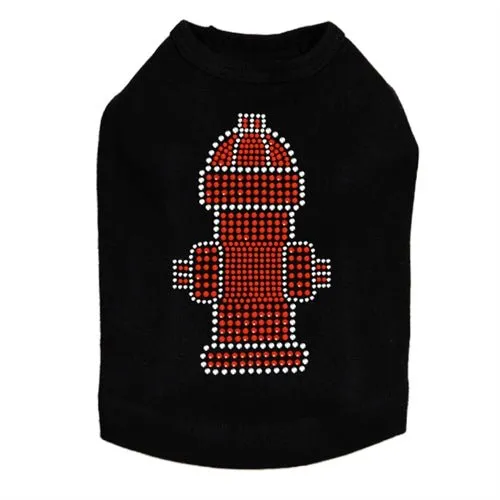 Fire Hydrant Rhinestone Tank- Many Colors