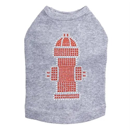 Fire Hydrant Rhinestone Tank- Many Colors