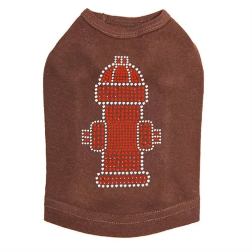 Fire Hydrant Rhinestone Tank- Many Colors