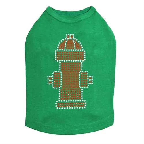 Fire Hydrant Rhinestone Tank- Many Colors