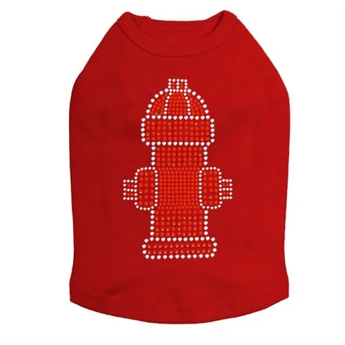 Fire Hydrant Rhinestone Tank- Many Colors