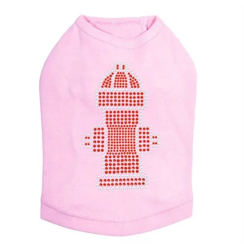 Fire Hydrant Rhinestone Tank- Many Colors