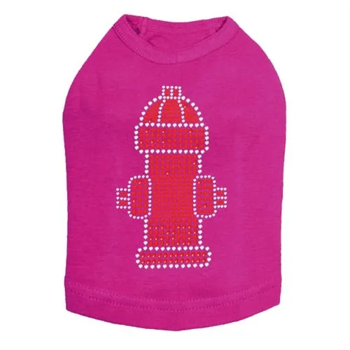 Fire Hydrant Rhinestone Tank- Many Colors
