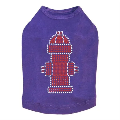 Fire Hydrant Rhinestone Tank- Many Colors