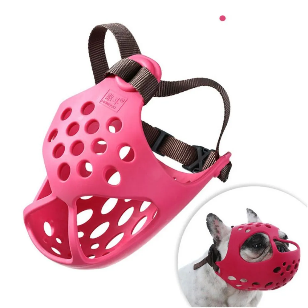 Frenchie Muzzle - Secure and Breathable Mesh for Aggressive Dogs