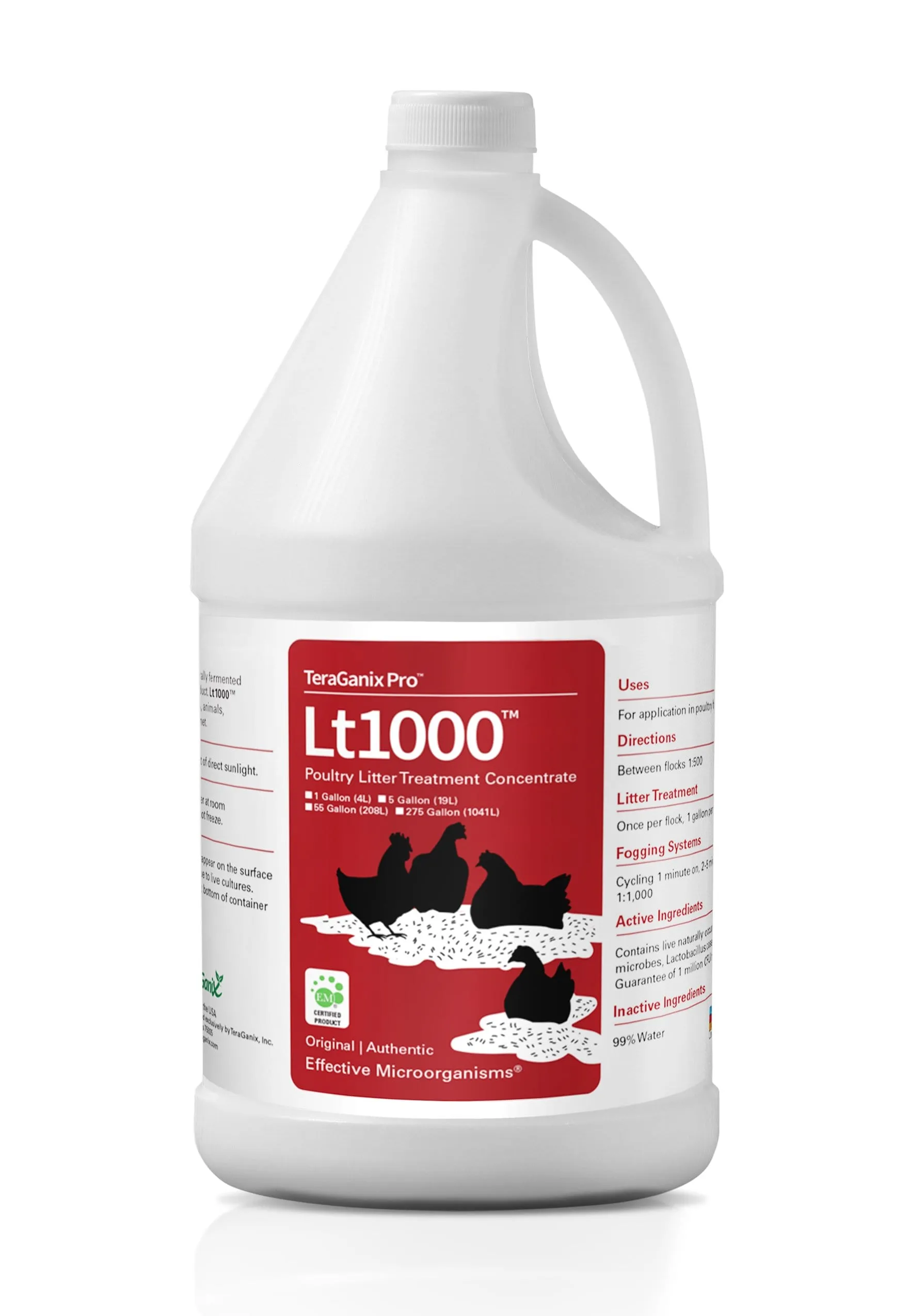 Lt1000 Poultry House Cleaning solution,  1 Gallon Bottle