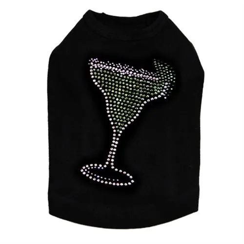Margarita Rhinestone Tank- Many Colors- Glass Only