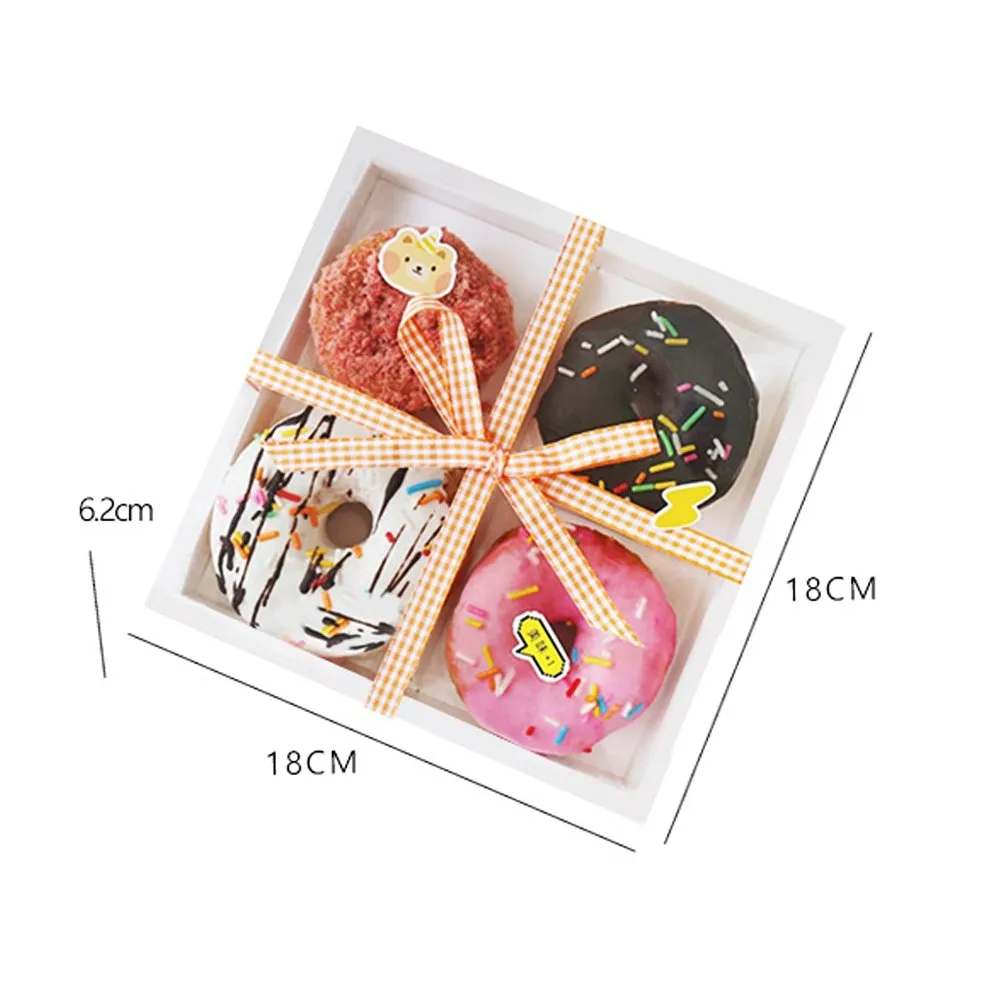 Mini Square Clear Cake Box