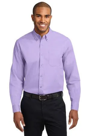 Morning Thunder - Port Authority® Long Sleeve Easy Care Embroidered Shirt (S608)