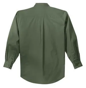 Morning Thunder - Port Authority® Long Sleeve Easy Care Embroidered Shirt (S608)