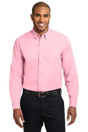 Morning Thunder - Port Authority® Long Sleeve Easy Care Embroidered Shirt (S608)