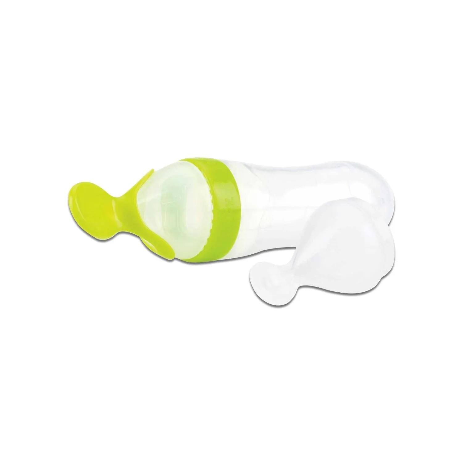 Nuby 1 Pack Squeeze Feeder With 2 Spoons