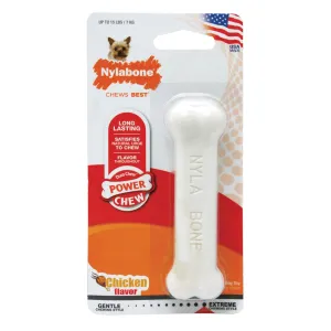 Nylabone Power Chew 10cm Chicken Chew - POWERFUL CHEWERS