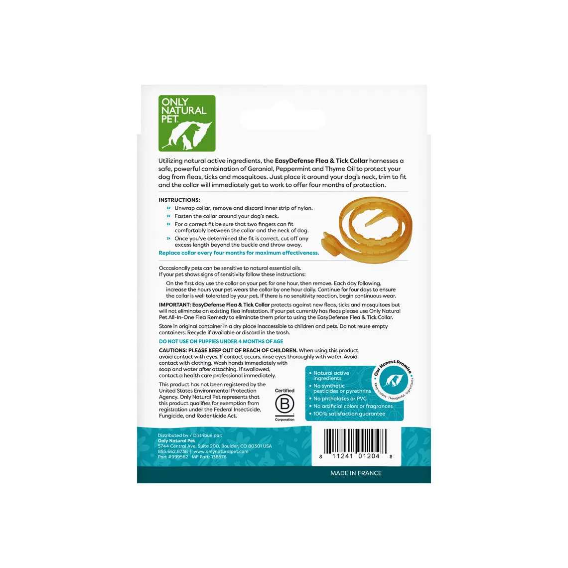 Only Natural Pet Flea & Tick Complete Protection Kit for Dogs