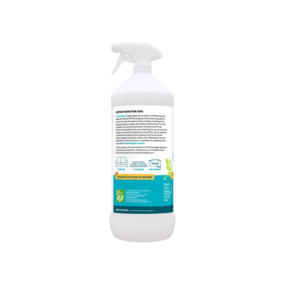 Only Natural Pet Flea & Tick Complete Protection Kit for Dogs