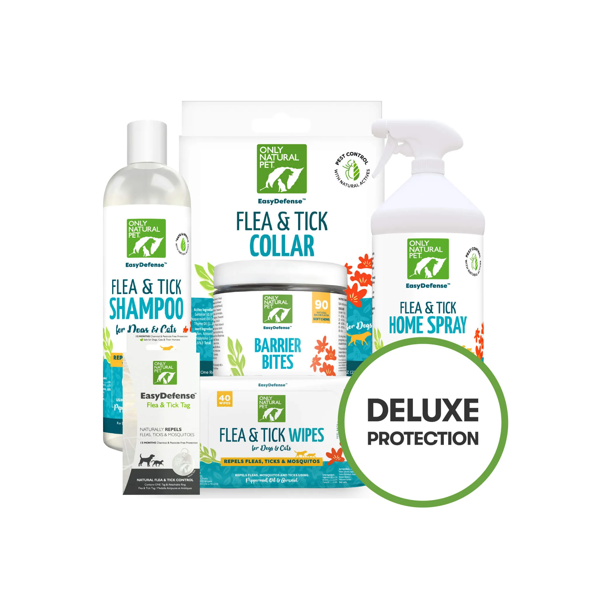 Only Natural Pet Flea & Tick Complete Protection Kit for Dogs