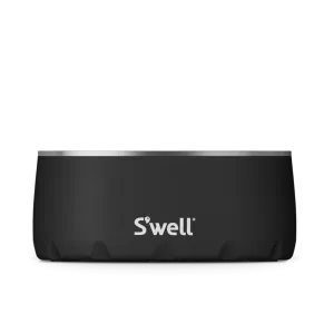 Onyx - Stainless Steel S'well Dog Bowl
