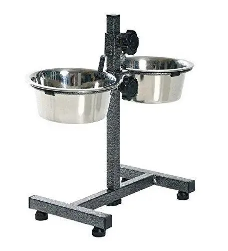 PET CLUB51 Standard Dog Food Bowl Stand, 4000ml/XXL