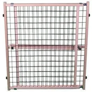 Pet Gate, Wire Mesh, 29.5 to 50 x 32-In.