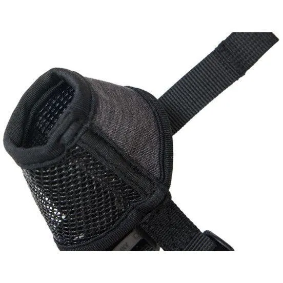 RC Pet Soft Fit Muzzle Heather Black