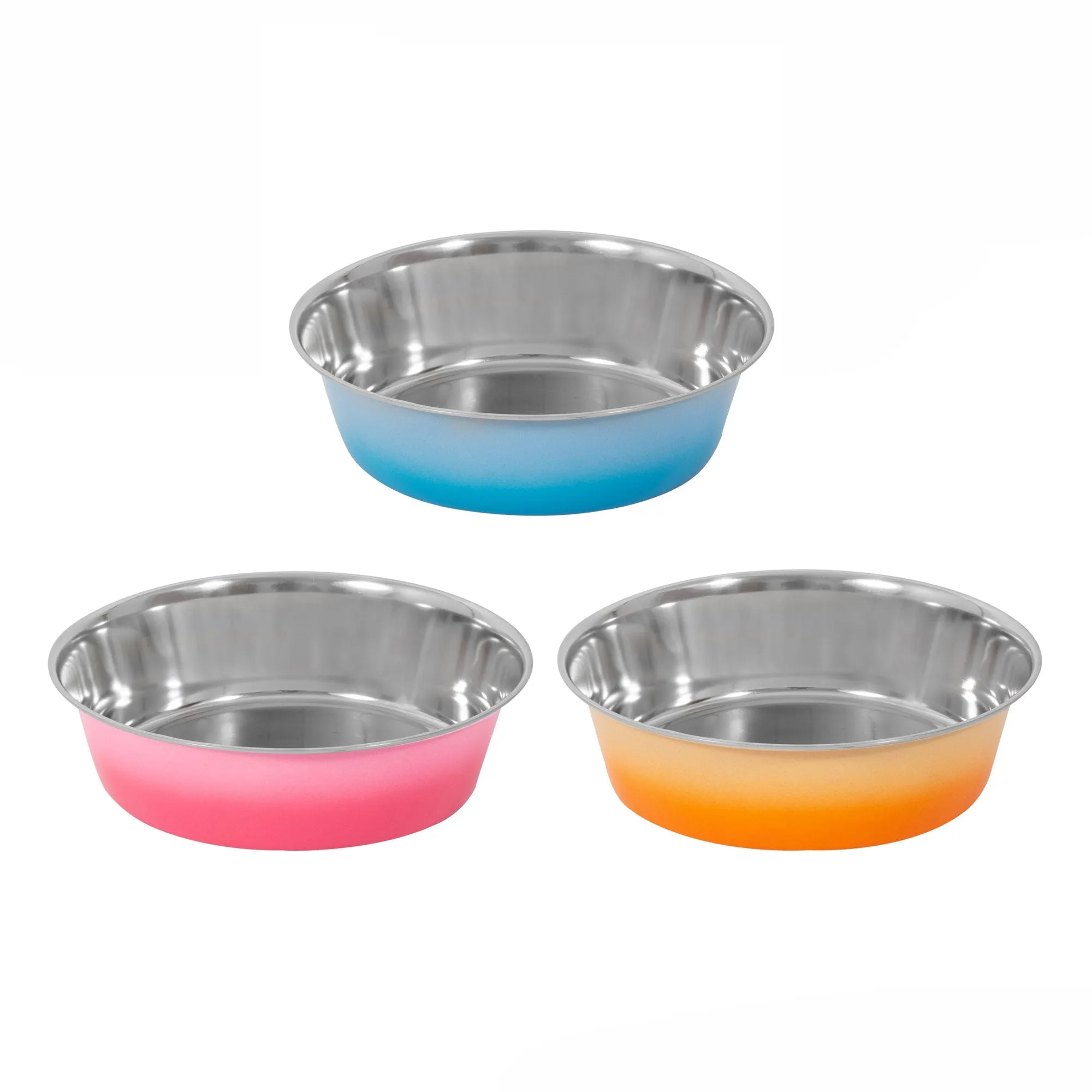 Smart Choice Ombre Stainless Steel Pet Bowl
