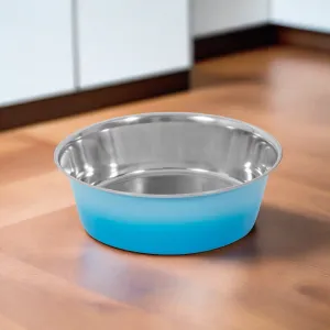 Smart Choice Ombre Stainless Steel Pet Bowl