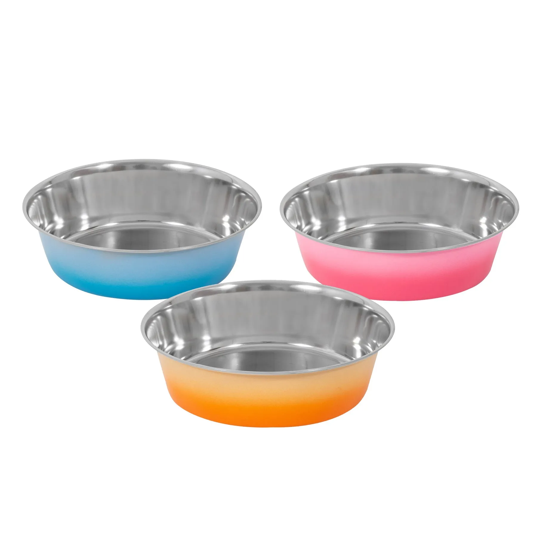 Smart Choice Ombre Stainless Steel Pet Bowl